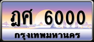 ทะเบียนรถ ฎศ 6000 ผลรวม 0